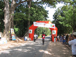 Semi Marathon de Casamance : L'arrivée
